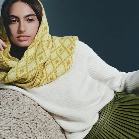 ANTHROPOLOGIE | Sigfried Wool Blend Scarf | NWT - Picture 9 of 9